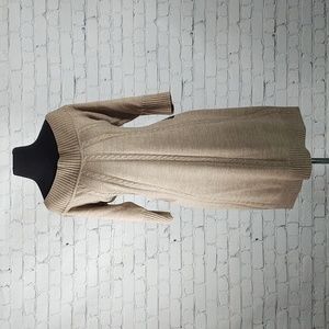 New York and Company Size L Off-The-Shoulder Sweater Dress